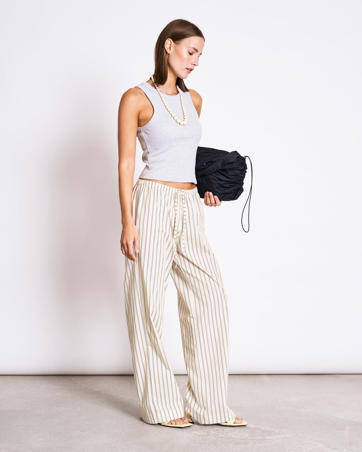 Mid Rise Loose Pants CETOS