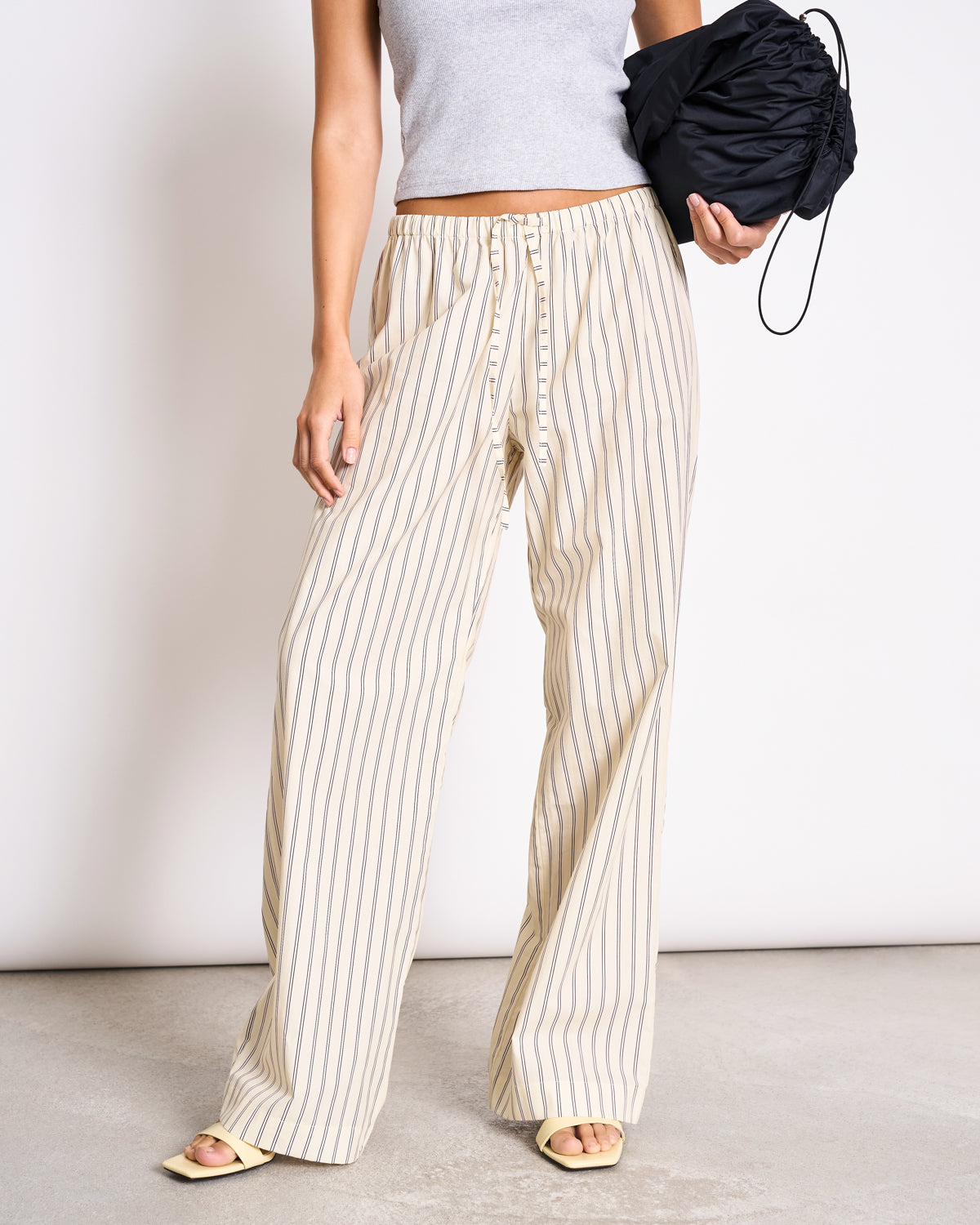 Mid Rise Loose Pants CETOS