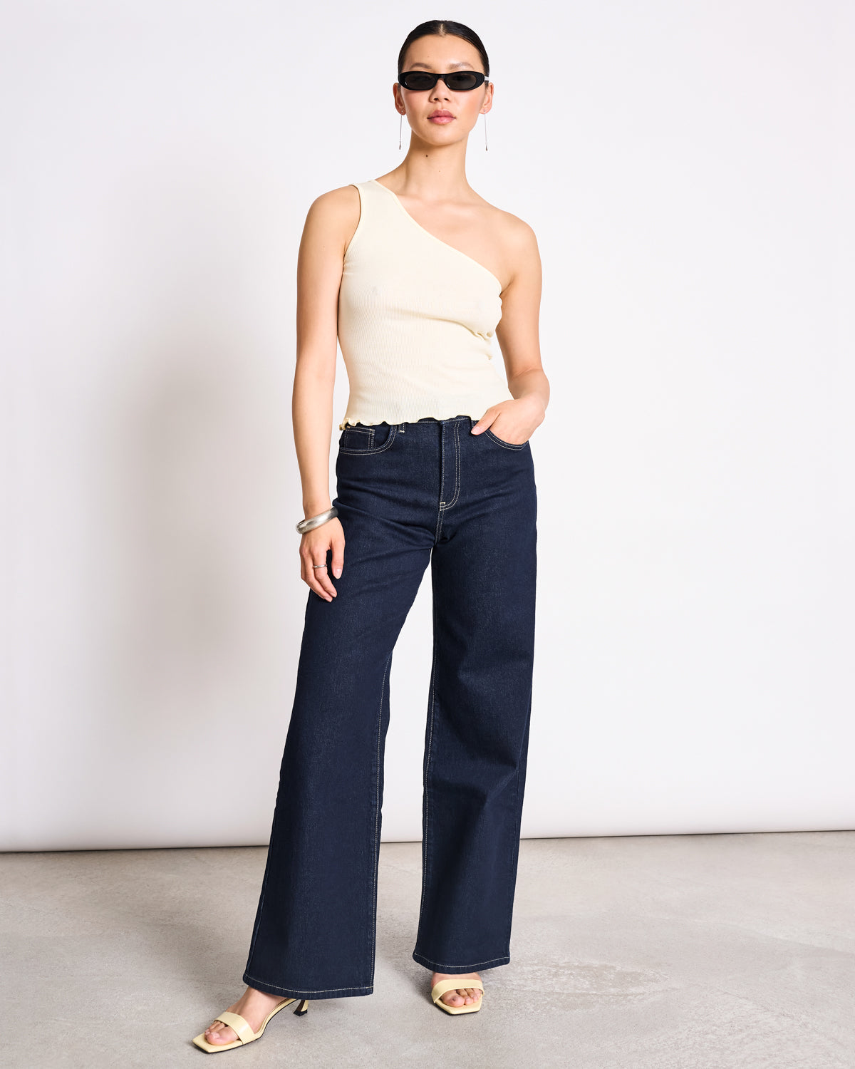 One Shoulder Top TIGRIS
