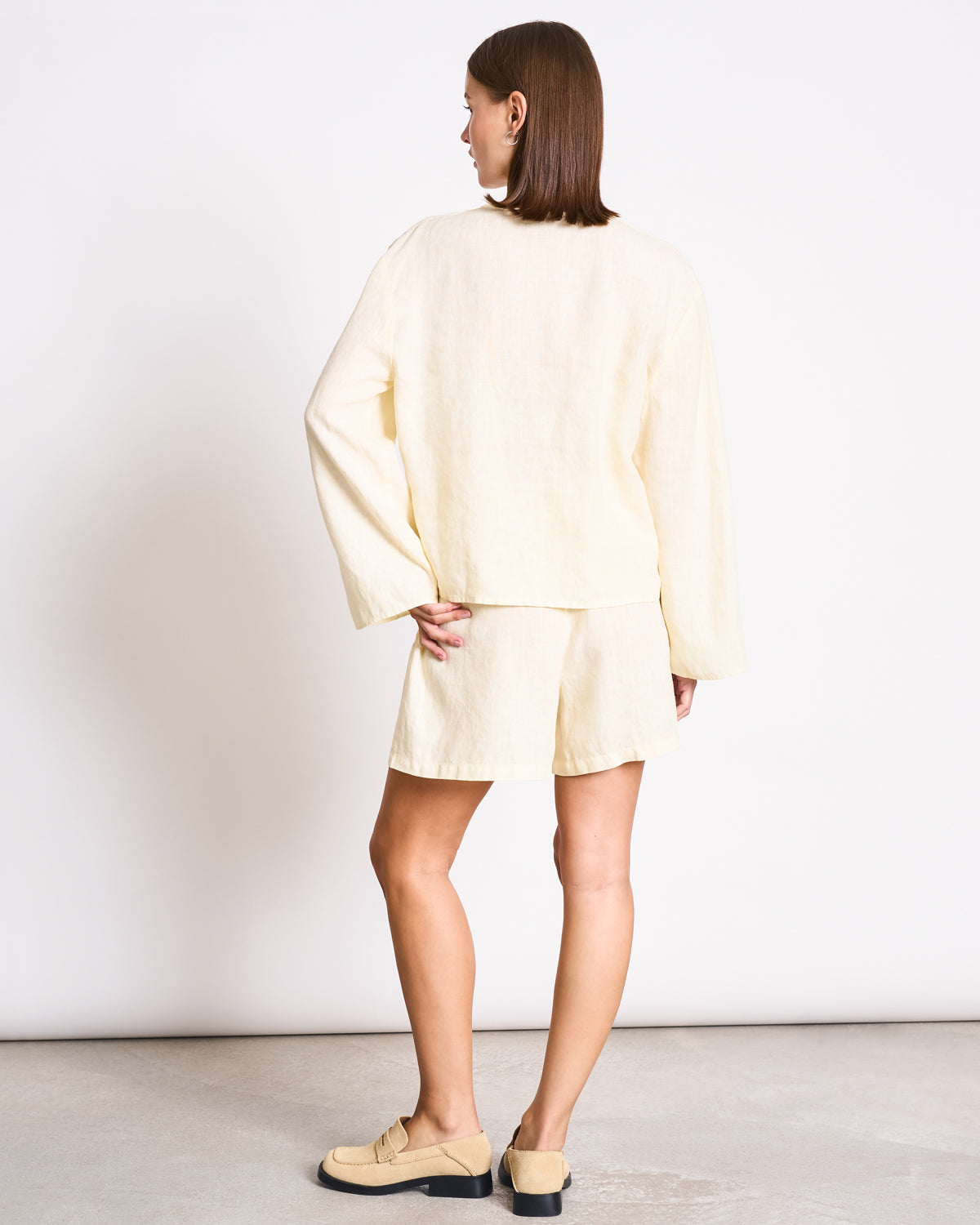 Linen Tie Blouse SKAGEN