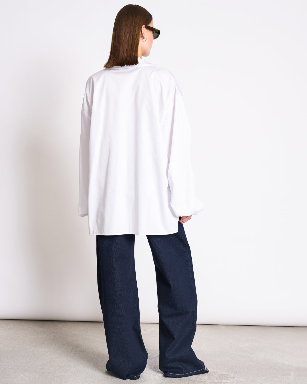 Puffy Wrap Blouse AQUILIA