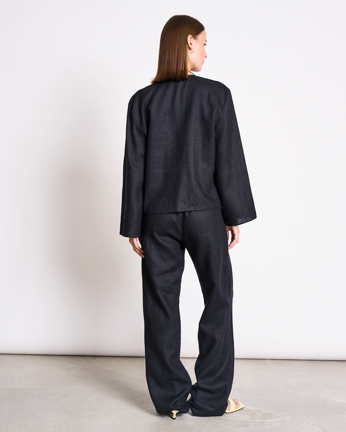Linen Tie Blouse SKAGEN