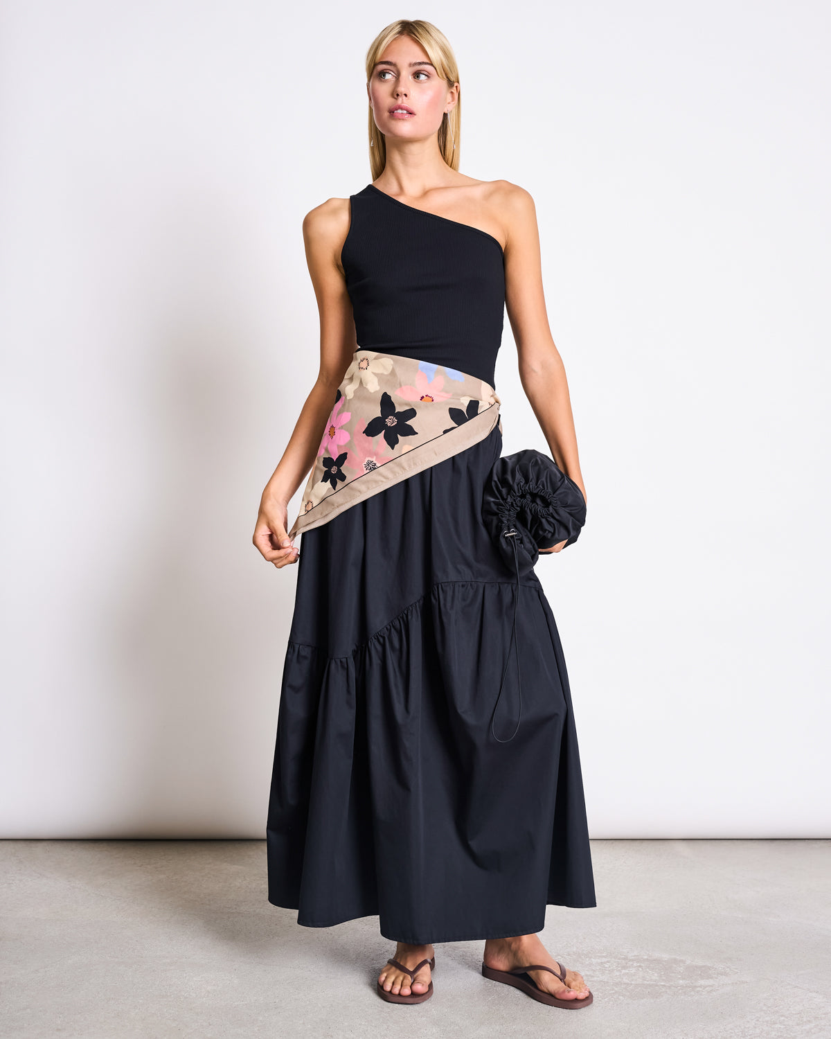 Tiered Maxi Skirt ALCA