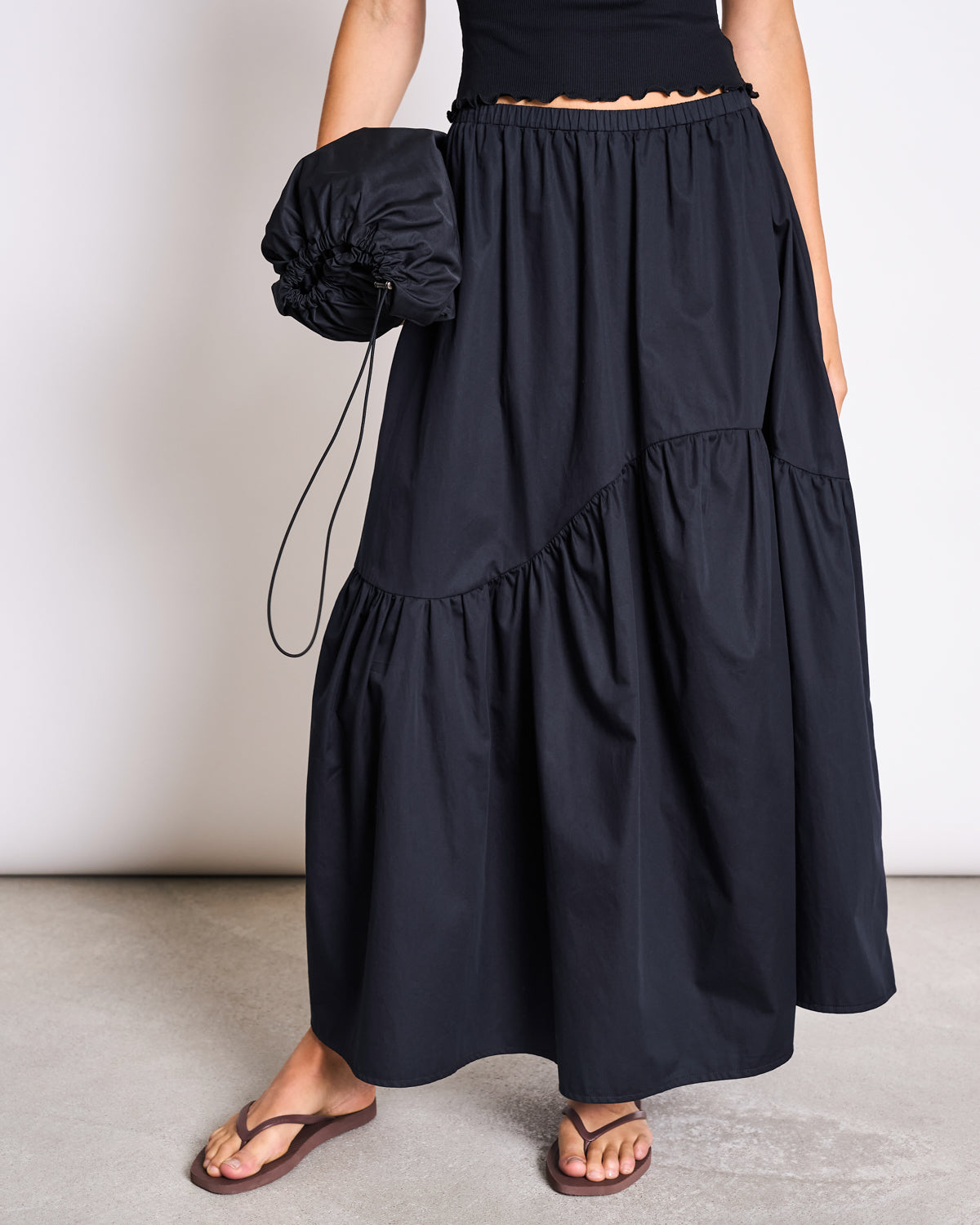 Tiered Maxi Skirt ALCA