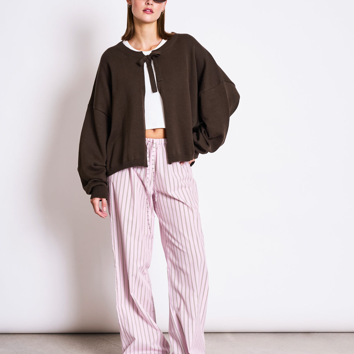 Loose Tie Cardigan Zea