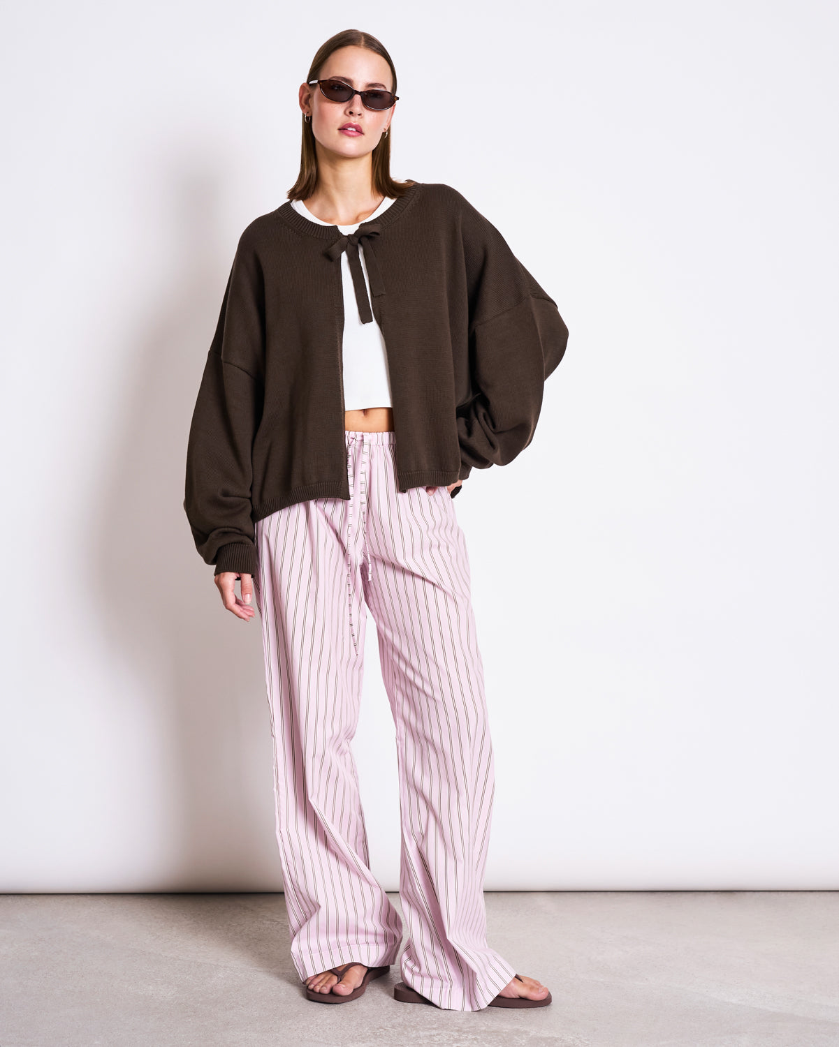 Loose Tie Cardigan Zea