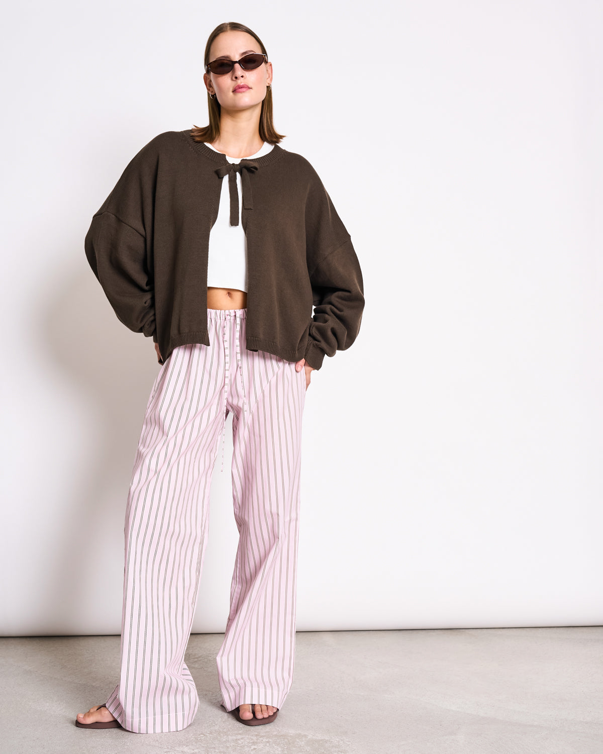 Loose Tie Cardigan Zea