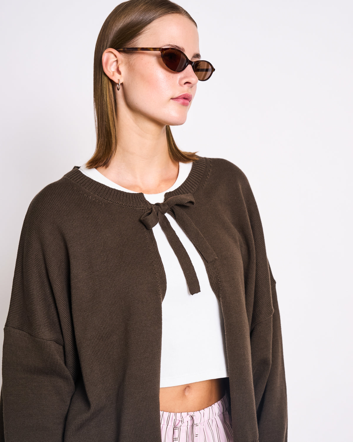Loose Tie Cardigan Zea