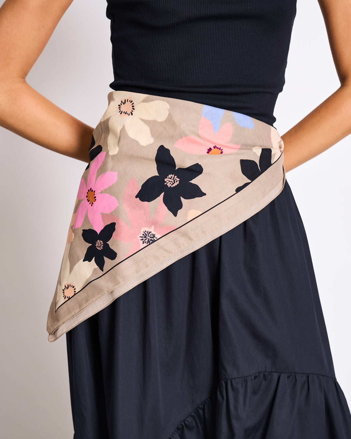 Printed Cotton Scarf VAD