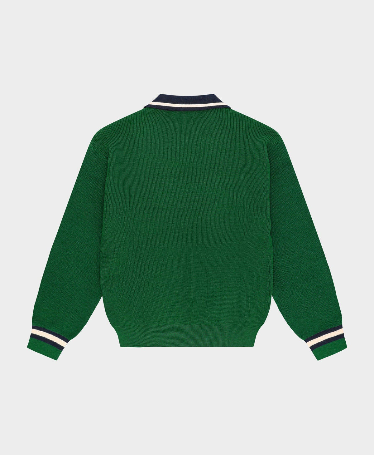 V-neck Polo Green