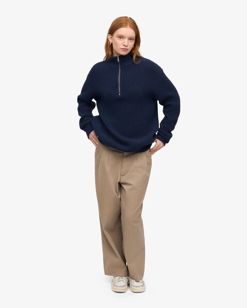 Merino Quarter Zip