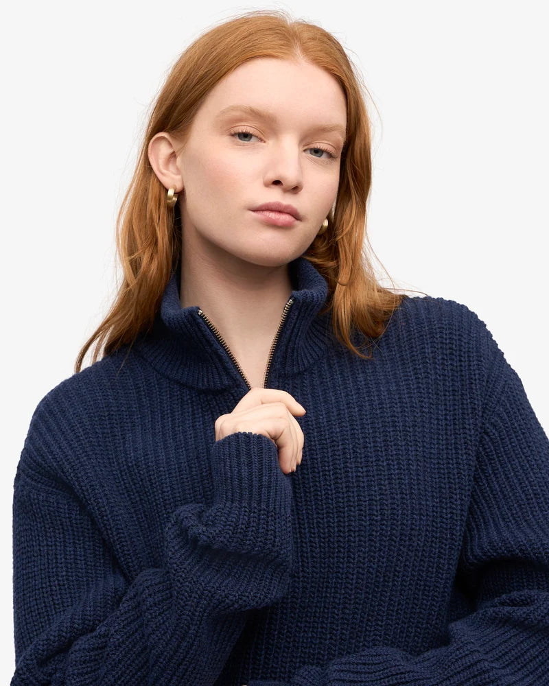 Merino Quarter Zip