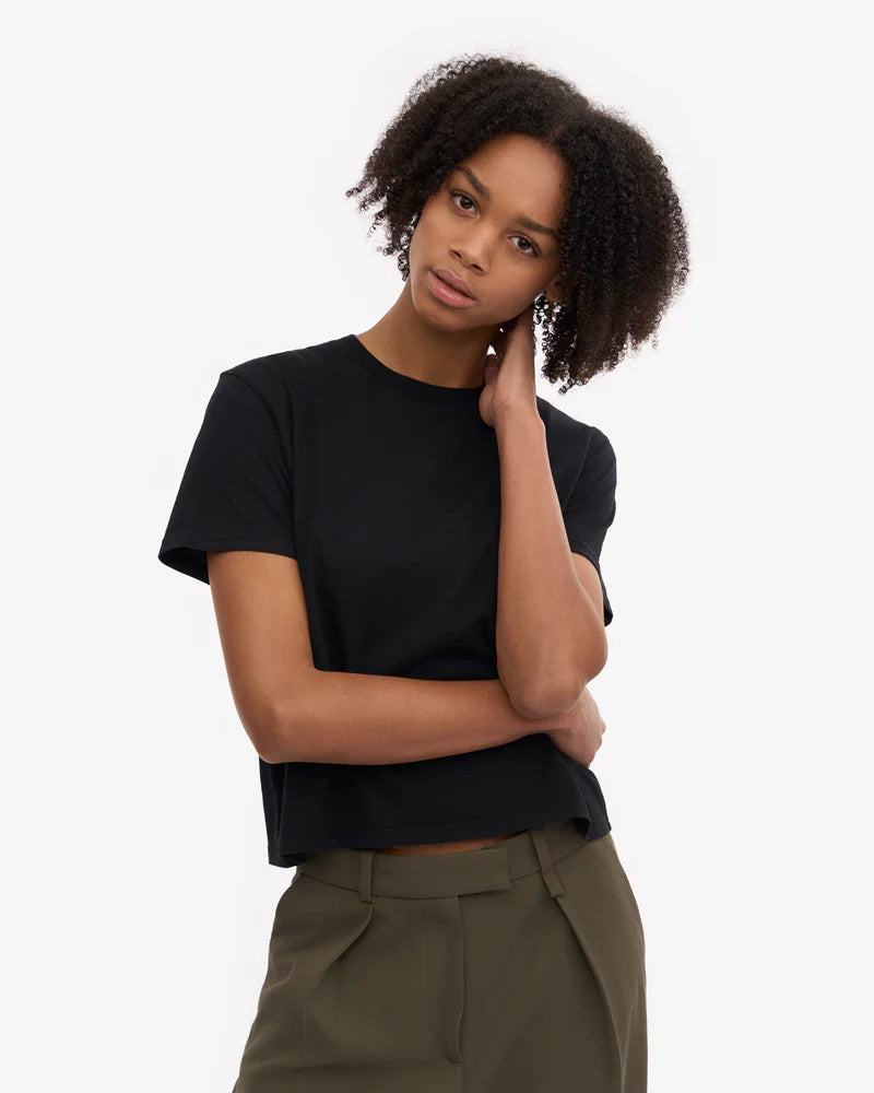 Organic Boxy Crop Tee