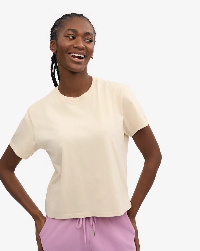 Organic Boxy Crop Tee