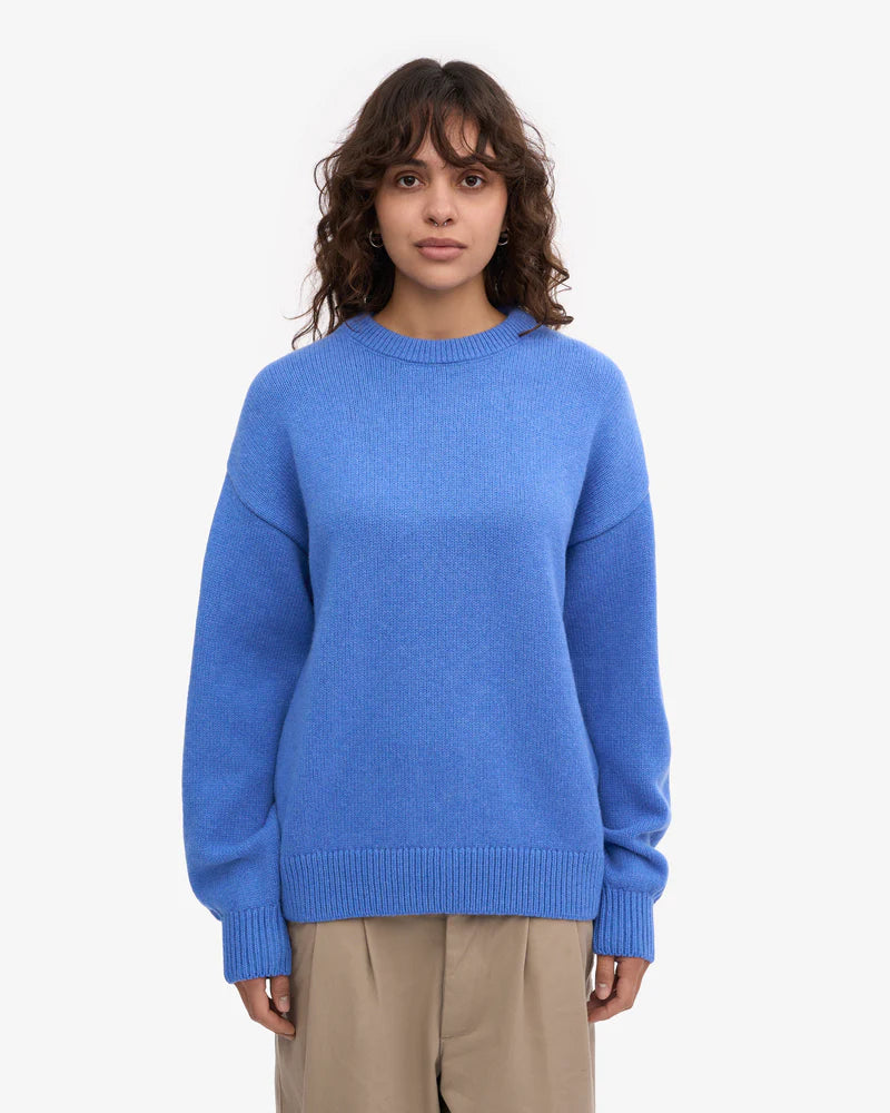 Oversized Merino Wool Crew