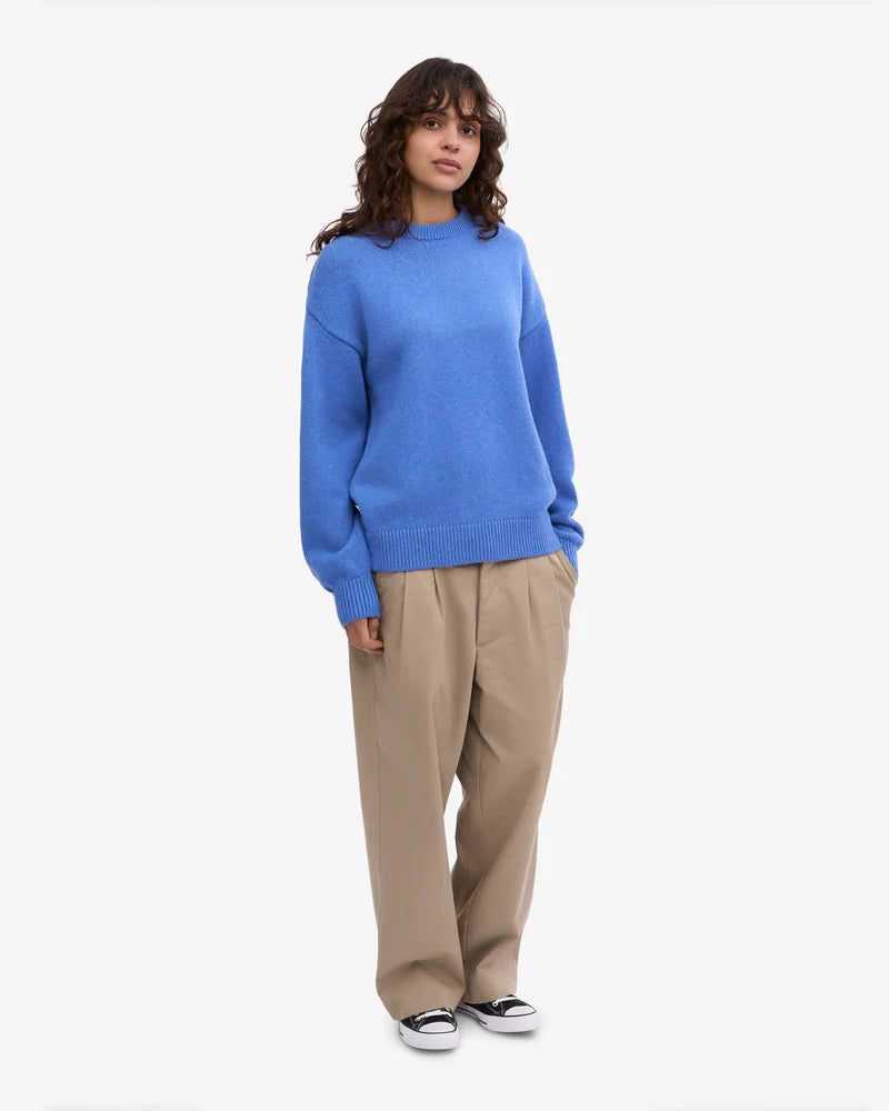 Oversized Merino Wool Crew