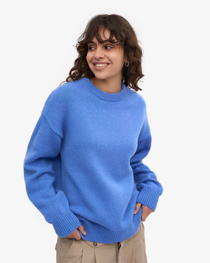 Oversized Merino Wool Crew