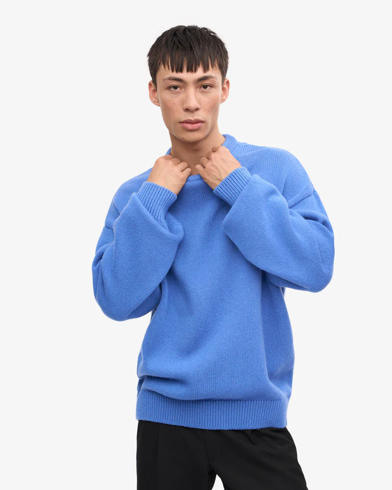 Oversized Merino Wool Crew