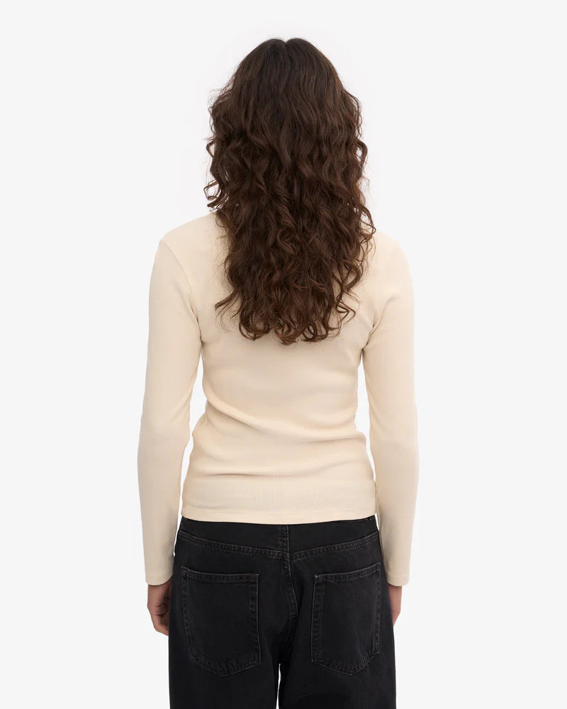 Women Organic Rib LS T-Shirt