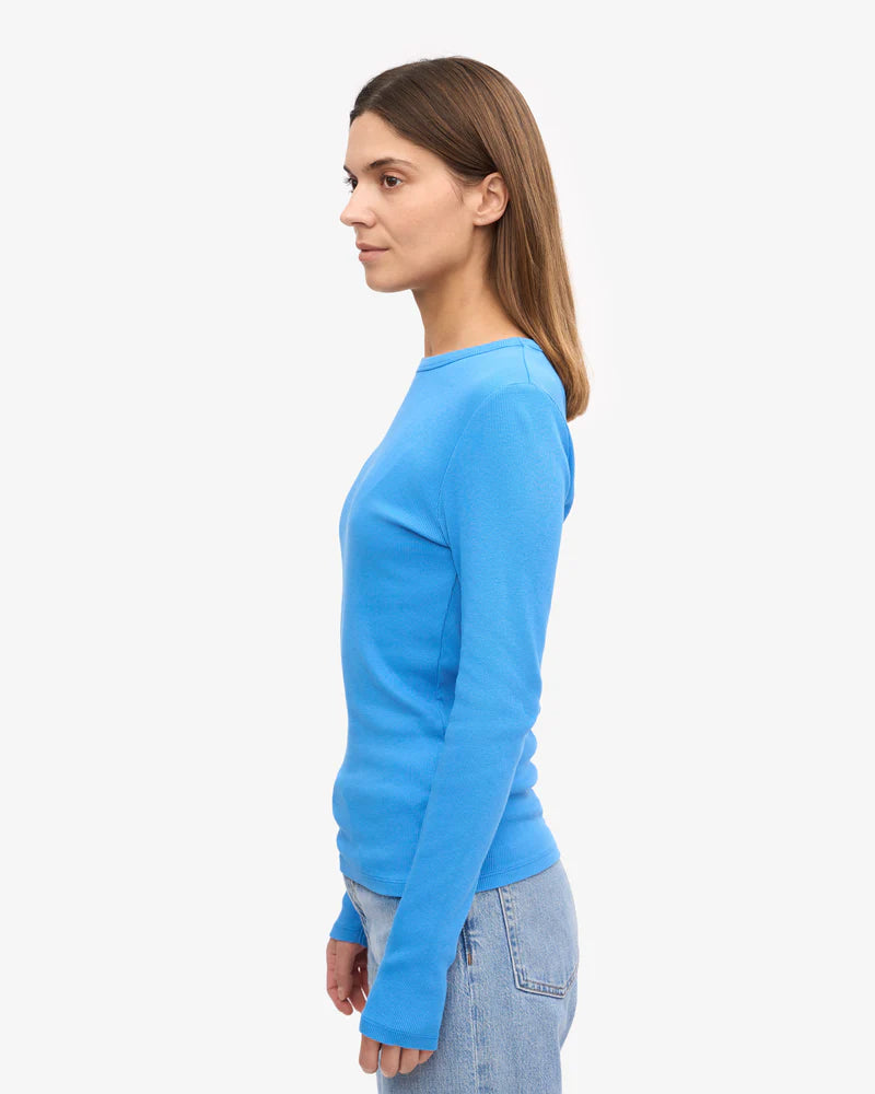Women Organic Rib LS T-Shirt