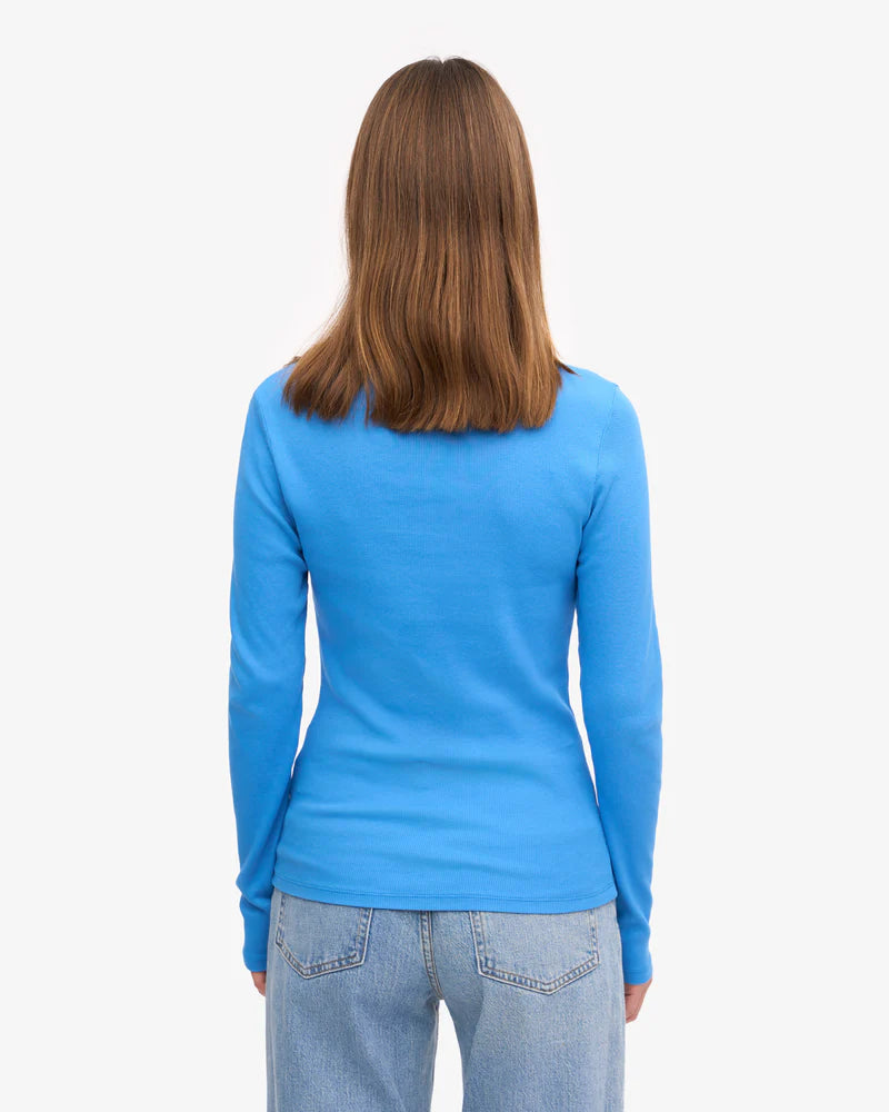 Women Organic Rib LS T-Shirt